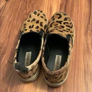 Steve Madden leopard sneakers